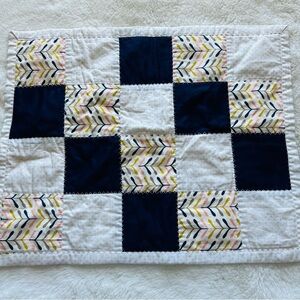 Doll Quilt Handmade,  Patchwork Quilt, Doll Bedding,  Pet Quilt